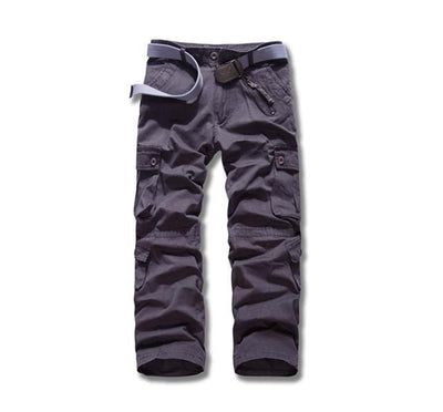 Tactical Multi-pocket Outdoor Pants - Durable 100% Cotton Cargo Trousers - Carvan Mart