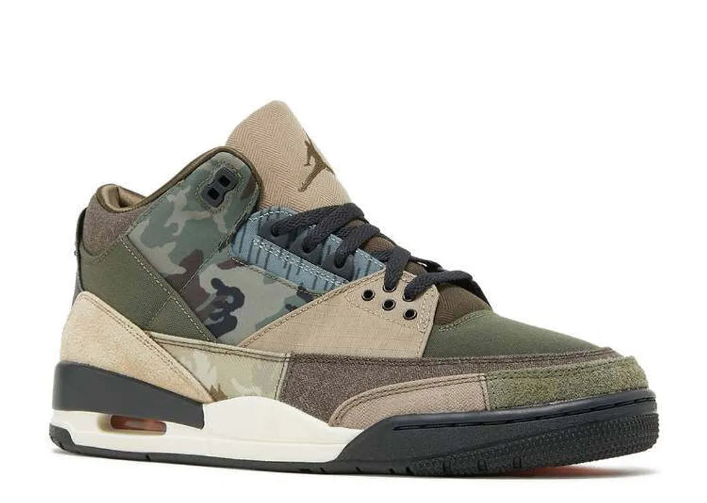 Nike Air Jordan 3 Retro Shoes - Multi-Camo - - Nike