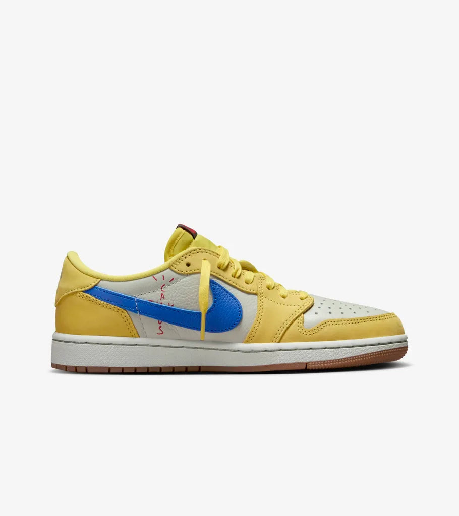 Nike Air Jordan 1 Golf x Travis Scott - Yellow Blue White - - Nike