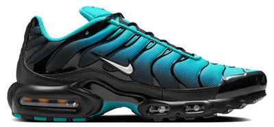 Nike Air Max Plus Men's Shoes - Light Retro Black White Summit White Palm Caribbean Sea - Sneakers - Nike