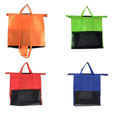 Grocery Car Organizer Bag Cart Trolley Supermarket Shopping Bag - Vibrant 4 - Shoulder Bags - Carvan Mart