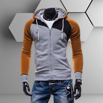 Modern Men's Zip-Up Hoodies Stormer Hoodie Sporty Performance Sweatshirt - Carvan Mart