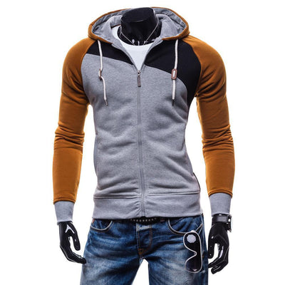 Modern Men's Zip-Up Hoodies Stormer Hoodie Sporty Performance Sweatshirt - Carvan Mart