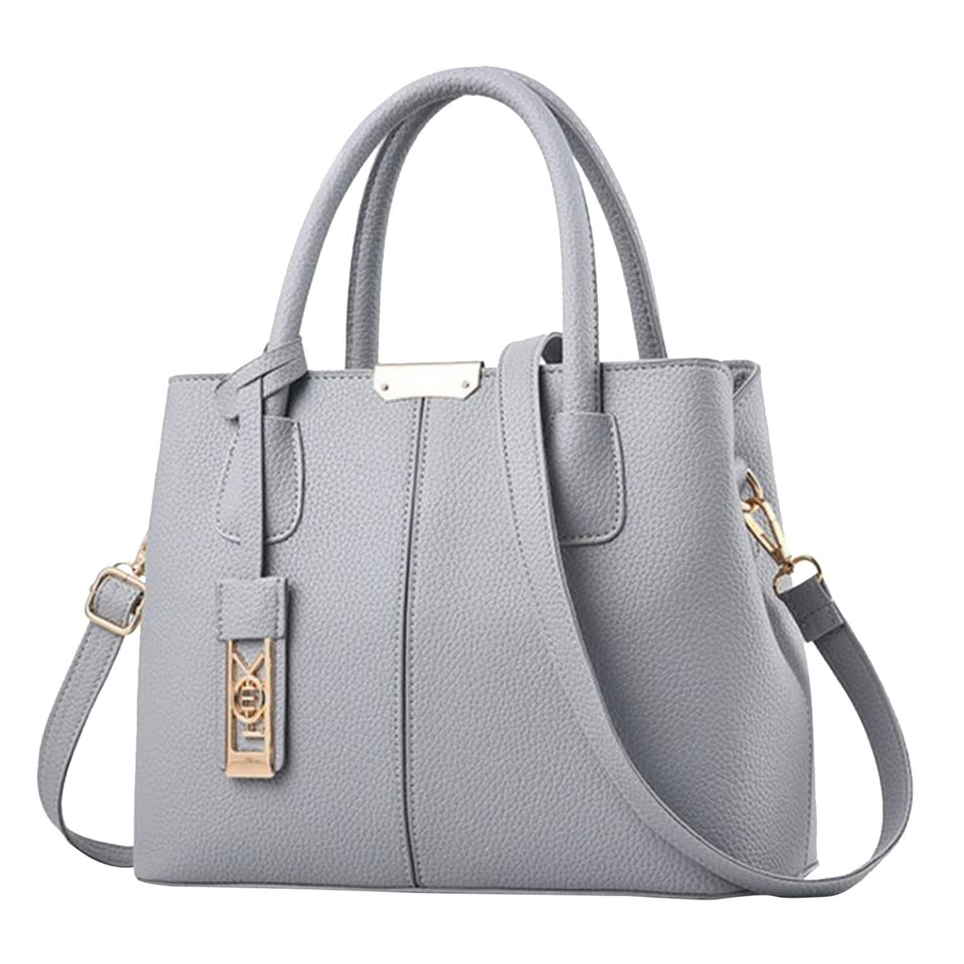 Large Tote Bags For Women Work Handbag Roomy Fashion Satchel Shoulder bags - Grey - Shoulder Bags - Carvan Mart